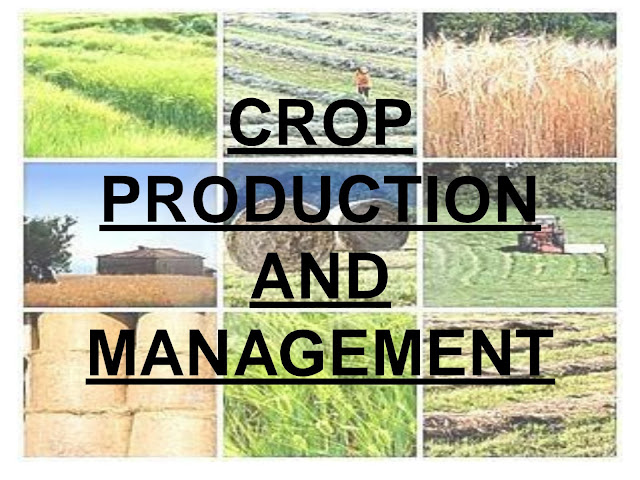 NMMS Revision Notes | Class 8 Science | Crop Production and Management