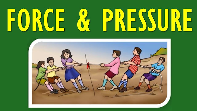 Force and Pressure | NMMS Quick  Revision Notes | Class: 8 Physics